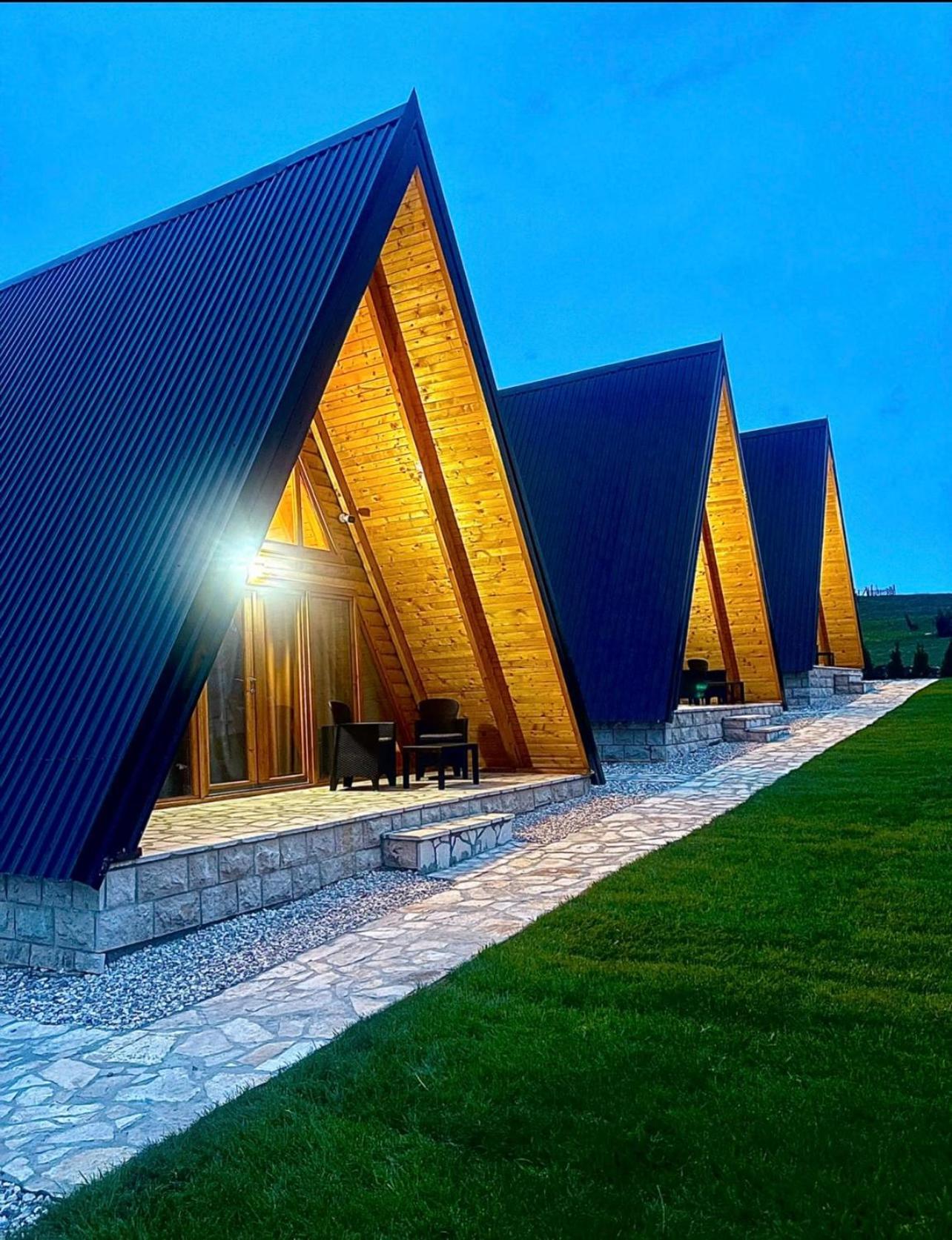 A Frame Houses Ans Zabljak Екстер'єр фото